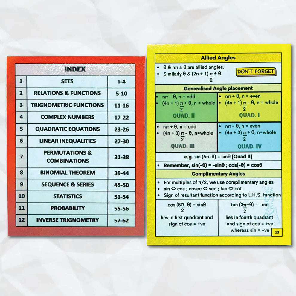 Deeksha Vedantu JEE 2025 - 26 QR Revision Cards – Physics, Chemistry, Mathematics | Flash Cards for JEE Main & Advanced | Quick Concept Recap & Practice Booklet