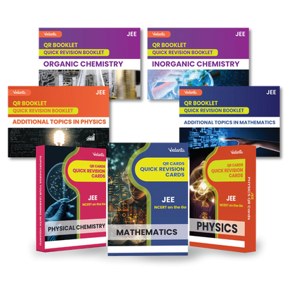 Deeksha Vedantu JEE 2025 - 26 QR Revision Cards – Physics, Chemistry, Mathematics | Flash Cards for JEE Main & Advanced | Quick Concept Recap & Practice Booklet