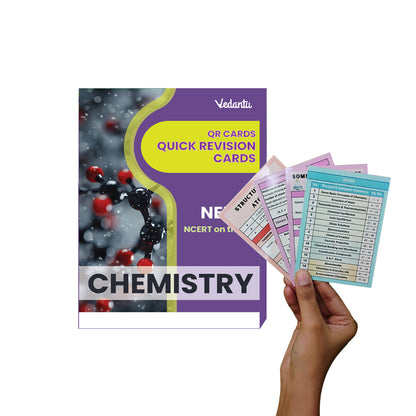 Deeksha Vedantu Quick Revision Cards for NEET Physics, Chemistry and Biology 2025 | NEET Flash Cards With Booklet for Quick Revision